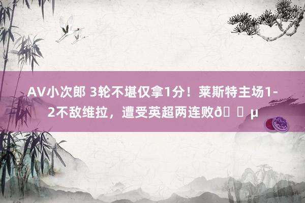 AV小次郎 3轮不堪仅拿1分！莱斯特主场1-2不敌维拉，遭受英超两连败😵